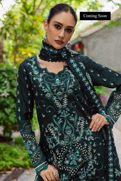 Marjjan | Lovella Winter 25 | MEV-45 B (GREEN) by Marjjan - Designer Dress  - Type : Ladies Clothes - Available at Libayah - 100% Original 