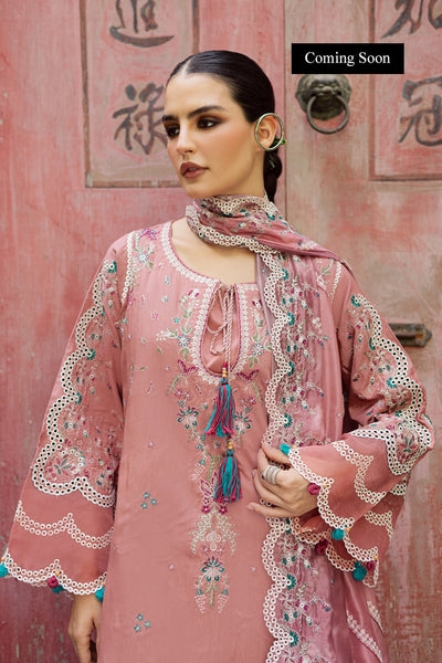 Marjjan | Lovella Winter 25 | MEV-47 A (PINK) by Marjjan - Designer Dress  - Type : Ladies Clothes - Available at Libayah - 100% Original 