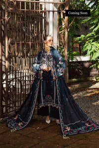 Marjjan | Lovella Winter 25 | MEV-46 B (BLUE) by Marjjan - Designer Dress  - Type : Ladies Clothes - Available at Libayah - 100% Original 