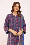 Gul Ahmed | Winter Collection 24 | Linen Suit LT-42008 by Gul Ahmed - Designer Dress - Type: Ladies Clothes - Available at Libayah - 100% Original