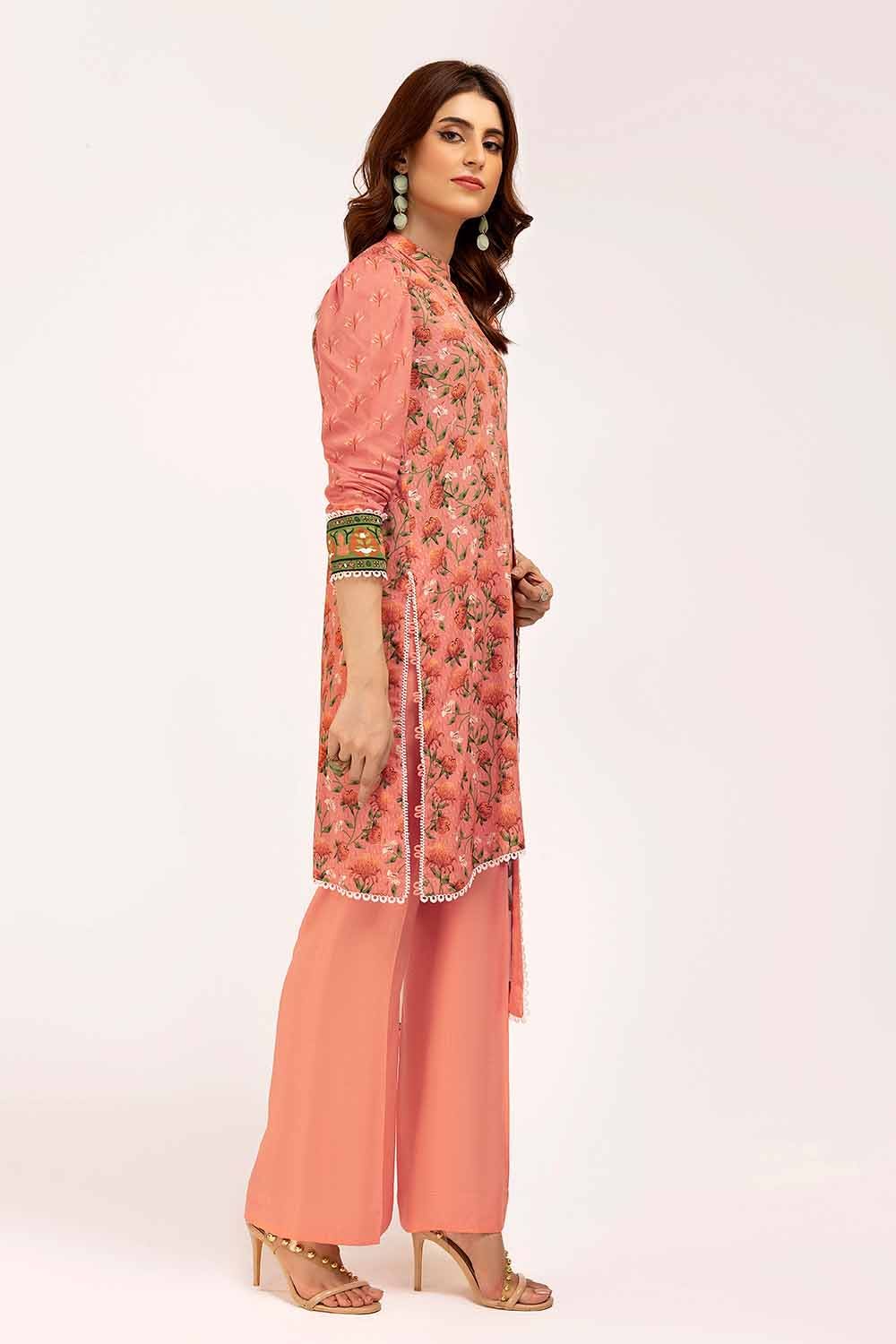 Gul Ahmed | Winter Collection 24 | Linen Suit LT-42009 by Gul Ahmed - Designer Dress - Type: Ladies Clothes - Available at Libayah - 100% Original