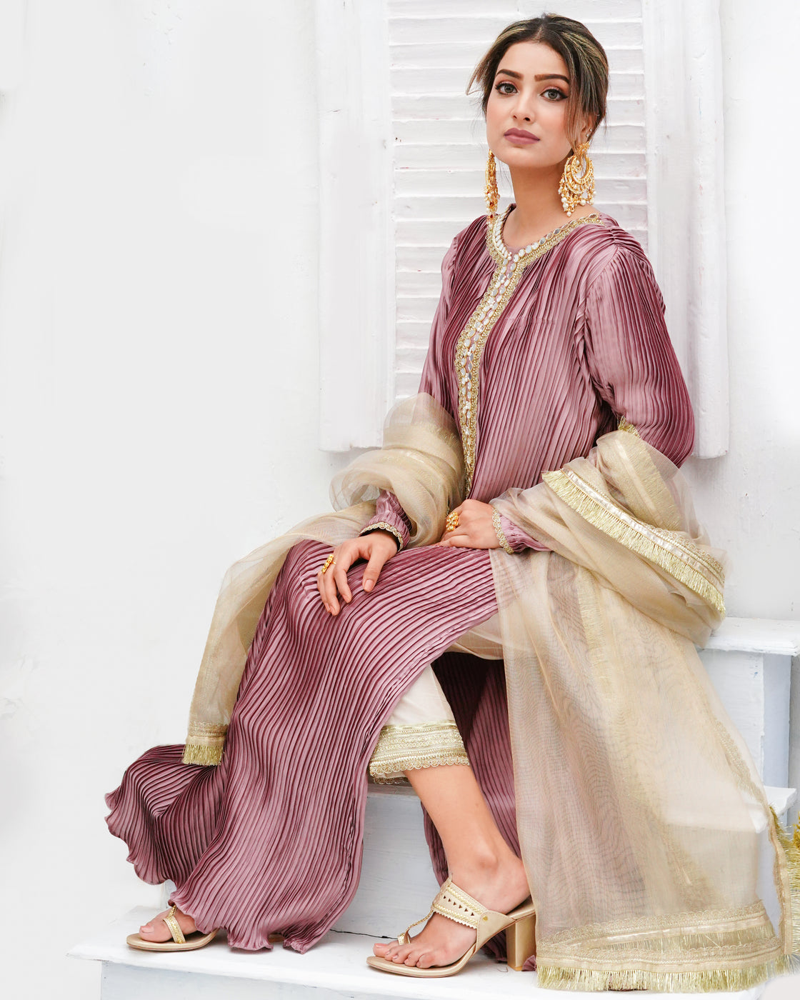 Zar | Formals Wear | Purple by Zar - Designer Dress - Type: Ladies Clothes - Available at Libayah - 100% Original