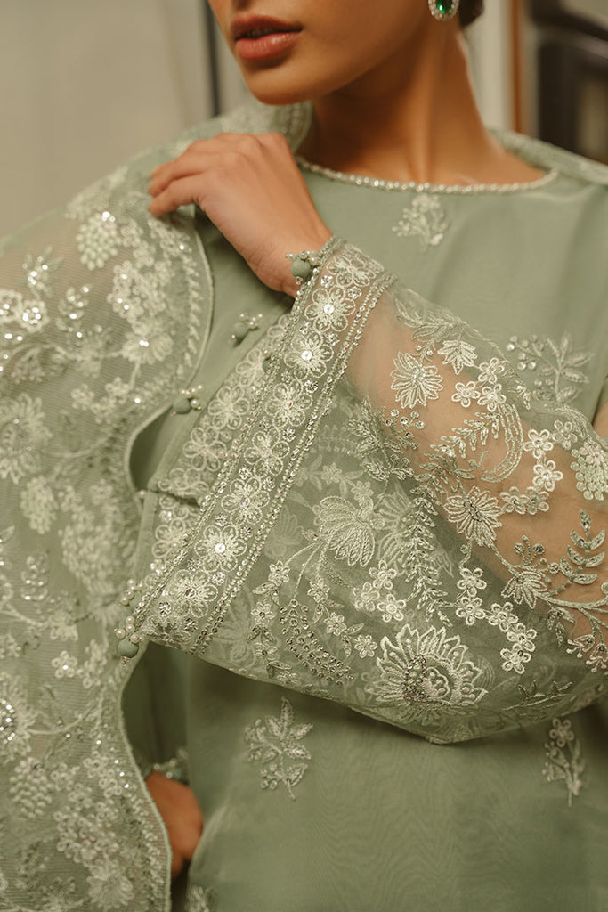 Cross Stitch | Luxe Atelier 25 | GREEN LILY by Cross Stitch - Designer Dress - Type: Ladies Clothes - Available at Libayah - 100% Original