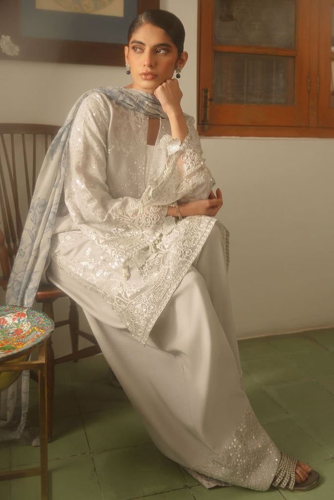 Cross Stitch | Luxe Atelier 25 | GRAY DAWN by Cross Stitch - Designer Dress - Type: Ladies Clothes - Available at Libayah - 100% Original