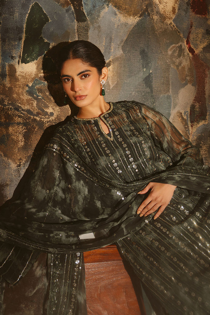 Cross Stitch | Luxe Atelier 25 | FOREST ENVY by Cross Stitch - Designer Dress - Type: Ladies Clothes - Available at Libayah - 100% Original