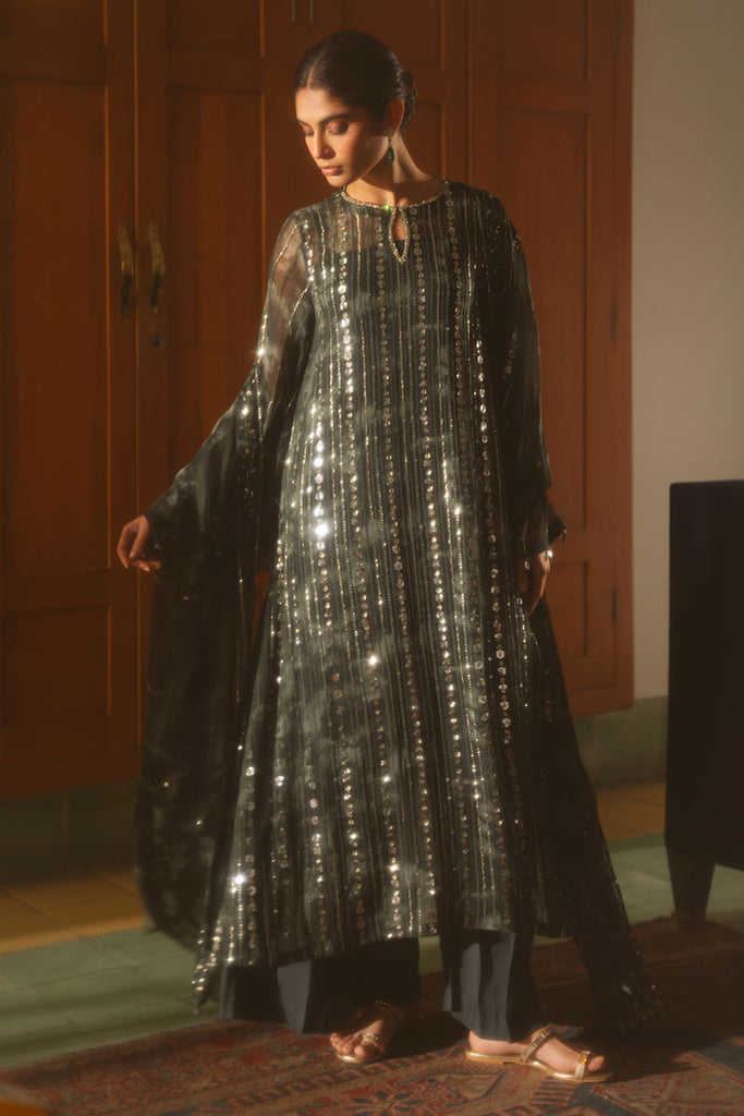 Cross Stitch | Luxe Atelier 25 | FOREST ENVY by Cross Stitch - Designer Dress - Type: Ladies Clothes - Available at Libayah - 100% Original