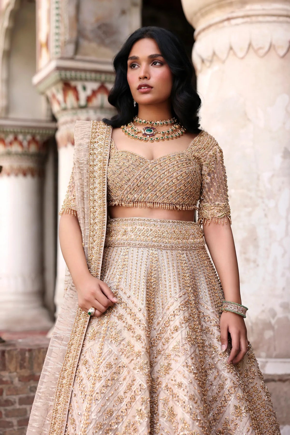 Waqas Shah | Vyah Diyan Tyaariyan 26 | Dilnashin by Waqas Shah - Designer Dress  - Type : Ladies Clothes - Available at Libayah - 100% Original 