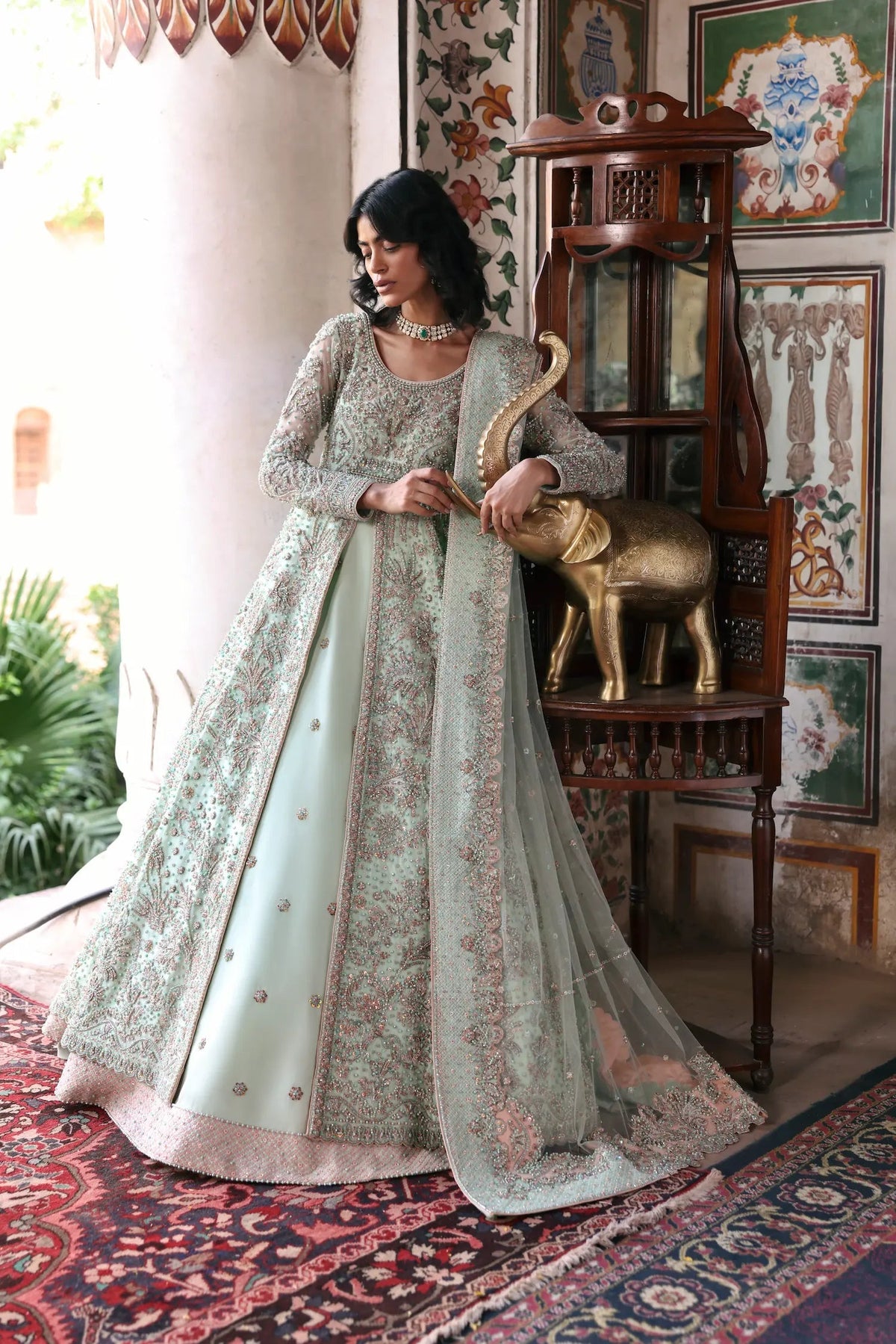 Waqas Shah | Vyah Diyan Tyaariyan 26 | Laila by Waqas Shah - Designer Dress  - Type : Ladies Clothes - Available at Libayah - 100% Original 