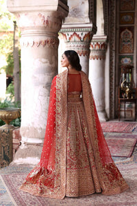Waqas Shah | Vyah Diyan Tyaariyan 26 | Zarafshan by Waqas Shah - Designer Dress  - Type : Ladies Clothes - Available at Libayah - 100% Original 