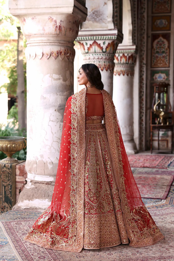 Waqas Shah | Vyah Diyan Tyaariyan 26 | Zarafshan by Waqas Shah - Designer Dress  - Type : Ladies Clothes - Available at Libayah - 100% Original 