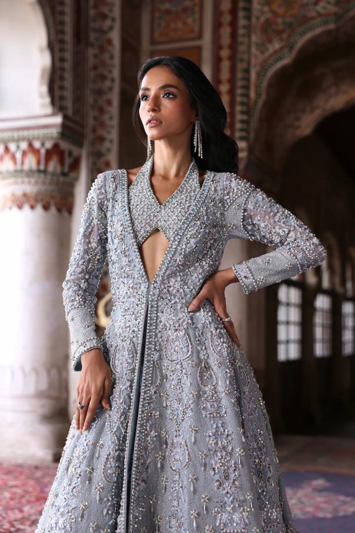Waqas Shah | Vyah Diyan Tyaariyan 26 |Jhoomar by Waqas Shah - Designer Dress  - Type : Ladies Clothes - Available at Libayah - 100% Original 