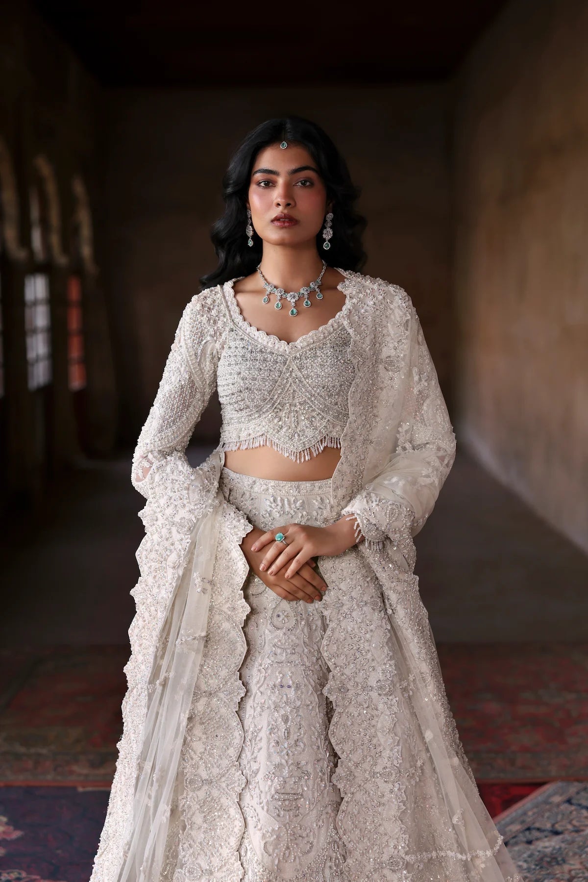 Waqas Shah | Vyah Diyan Tyaariyan 26 | Sitara by Waqas Shah - Designer Dress  - Type : Ladies Clothes - Available at Libayah - 100% Original 