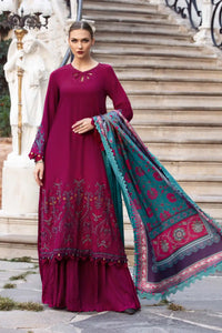 Maria B | M Prints Winter 23 | MPT-2006-B by Maria B - Designer Dress  - Type : Ladies Clothes - Available at Libayah - 100% Original 