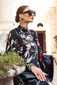 Maria B | M Prints Winter 23 | MPT-2009-B by Maria B - Designer Dress  - Type : Ladies Clothes - Available at Libayah - 100% Original 
