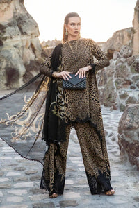 Maria B | M Prints Winter 23 | MPT-2010-A by Maria B - Designer Dress  - Type : Ladies Clothes - Available at Libayah - 100% Original 
