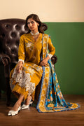Sana Safinaz | Muzlin Winter 2024 |  M243-008A-3CP by Sana Safinaz - Designer Dress - Type: Ladies Clothes - Available at Libayah - 100% Original