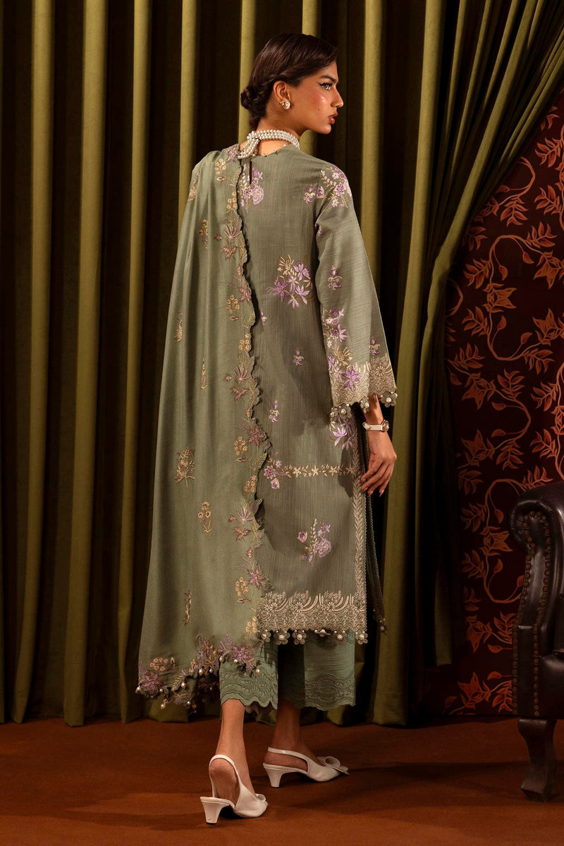 Sana Safinaz | Muzlin Winter 2024 |  M243-011A-3CP by Sana Safinaz - Designer Dress - Type: Ladies Clothes - Available at Libayah - 100% Original