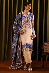 Sana Safinaz | Muzlin Winter 2024 | M243-018A-3CQ by Sana Safinaz - Designer Dress - Type: Ladies Clothes - Available at Libayah - 100% Original