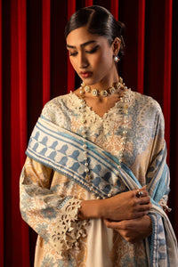 Sana Safinaz | Muzlin Winter 2024 |  M243-023A-3CQ by Sana Safinaz - Designer Dress - Type: Ladies Clothes - Available at Libayah - 100% Original