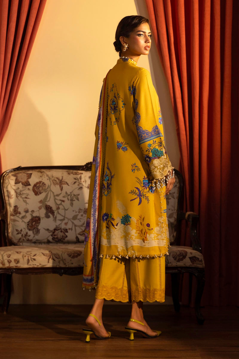 Sana Safinaz | Muzlin Winter 2024 |  M243-025B-3DB by Sana Safinaz - Designer Dress - Type: Ladies Clothes - Available at Libayah - 100% Original