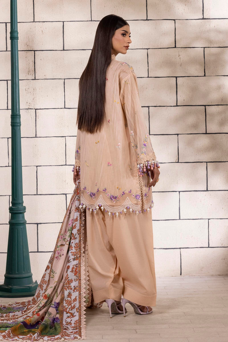 Sana Safinaz | Muzlin Spring 25 | M251-002A-3CV by Sana Safinaz - Designer Dress - Type: Ladies Clothes - Available at Libayah - 100% Original
