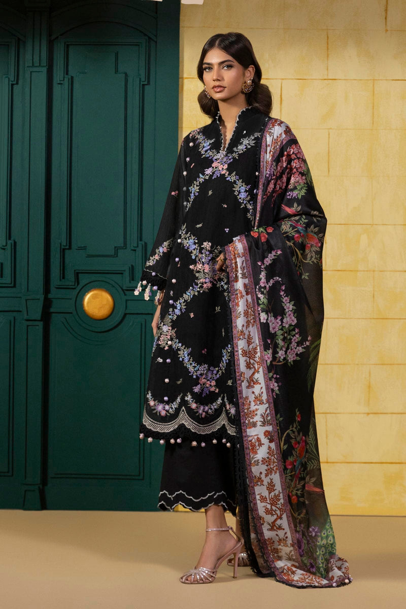 Sana Safinaz | Muzlin Spring 25 | M251-002B-3CV by Sana Safinaz - Designer Dress - Type: Ladies Clothes - Available at Libayah - 100% Original