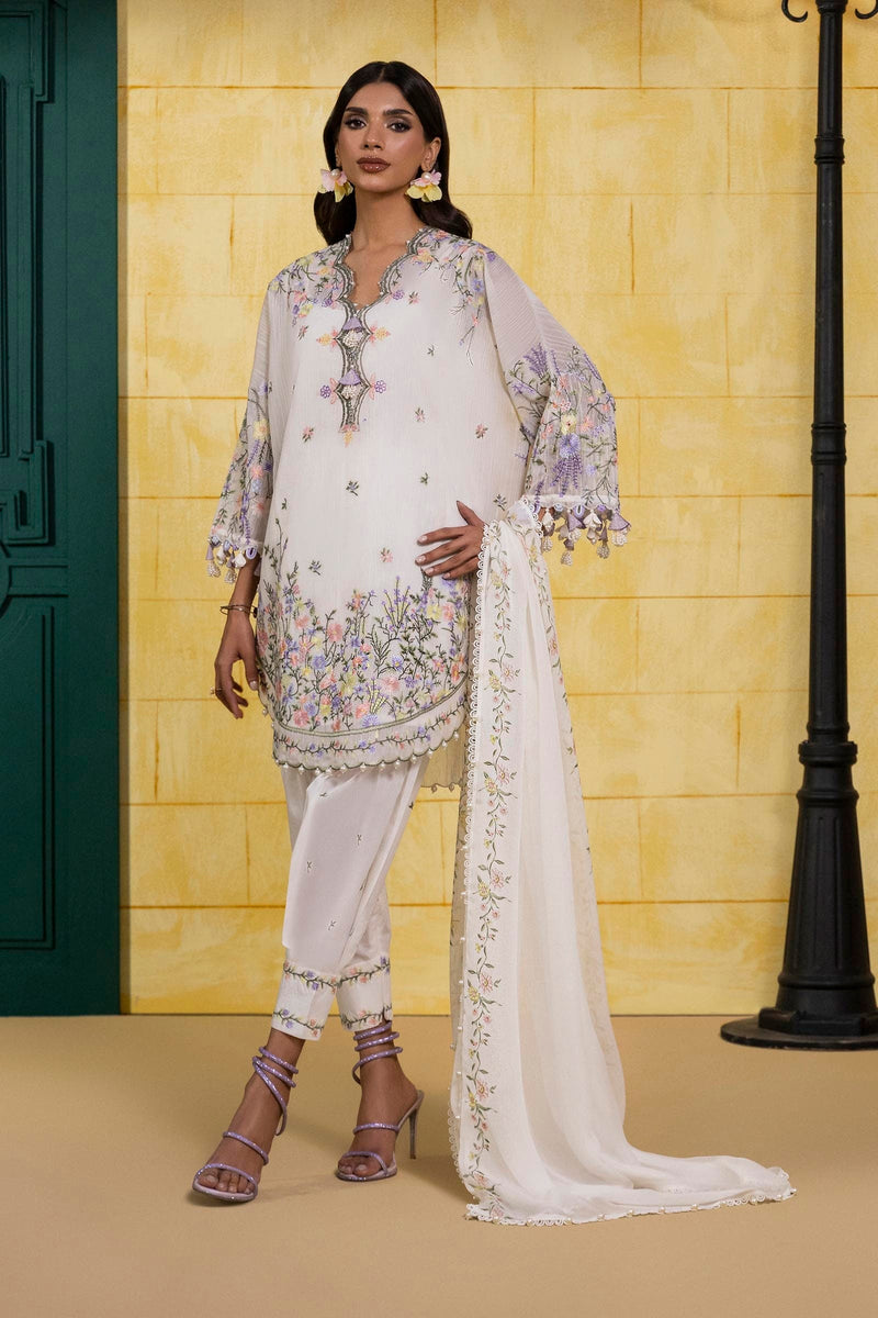 Sana Safinaz | Muzlin Spring 25 | M251-003A-3CJ by Sana Safinaz - Designer Dress - Type: Ladies Clothes - Available at Libayah - 100% Original