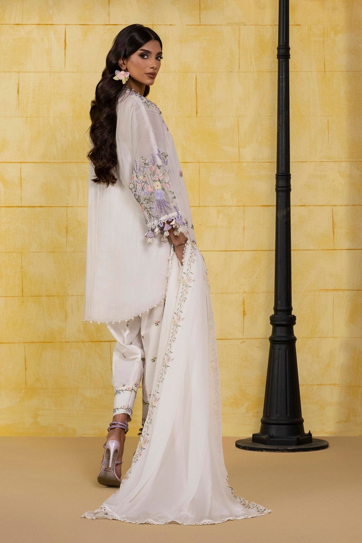 Sana Safinaz | Muzlin Spring 25 | M251-003A-3CJ by Sana Safinaz - Designer Dress - Type: Ladies Clothes - Available at Libayah - 100% Original