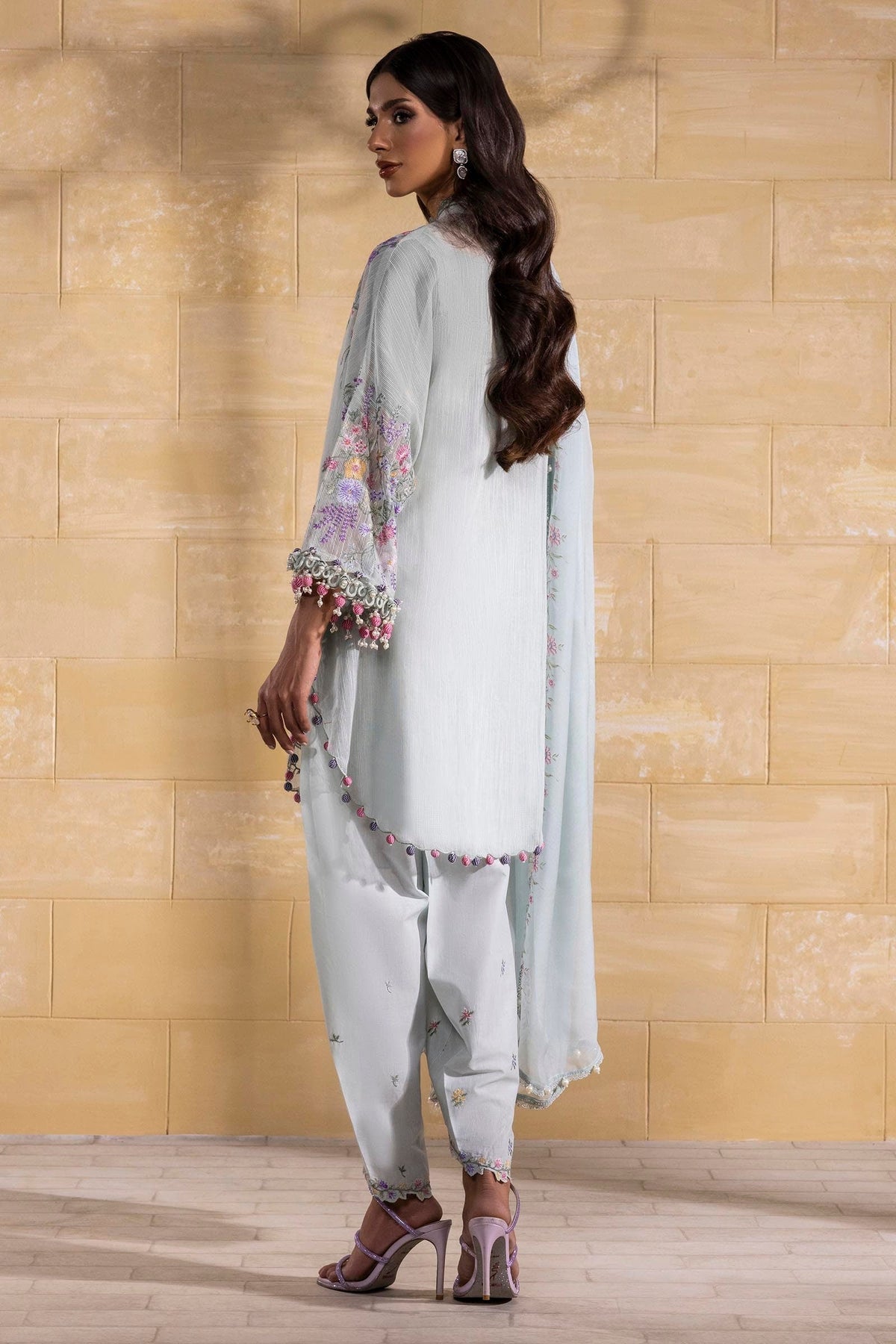 Sana Safinaz | Muzlin Spring 25 | M251-003B-3CJ by Sana Safinaz - Designer Dress - Type: Ladies Clothes - Available at Libayah - 100% Original
