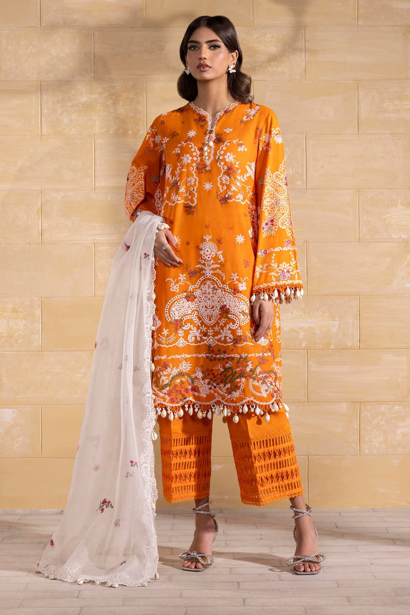 Sana Safinaz | Muzlin Spring 25 | M251-004B-3CT by Sana Safinaz - Designer Dress - Type: Ladies Clothes - Available at Libayah - 100% Original
