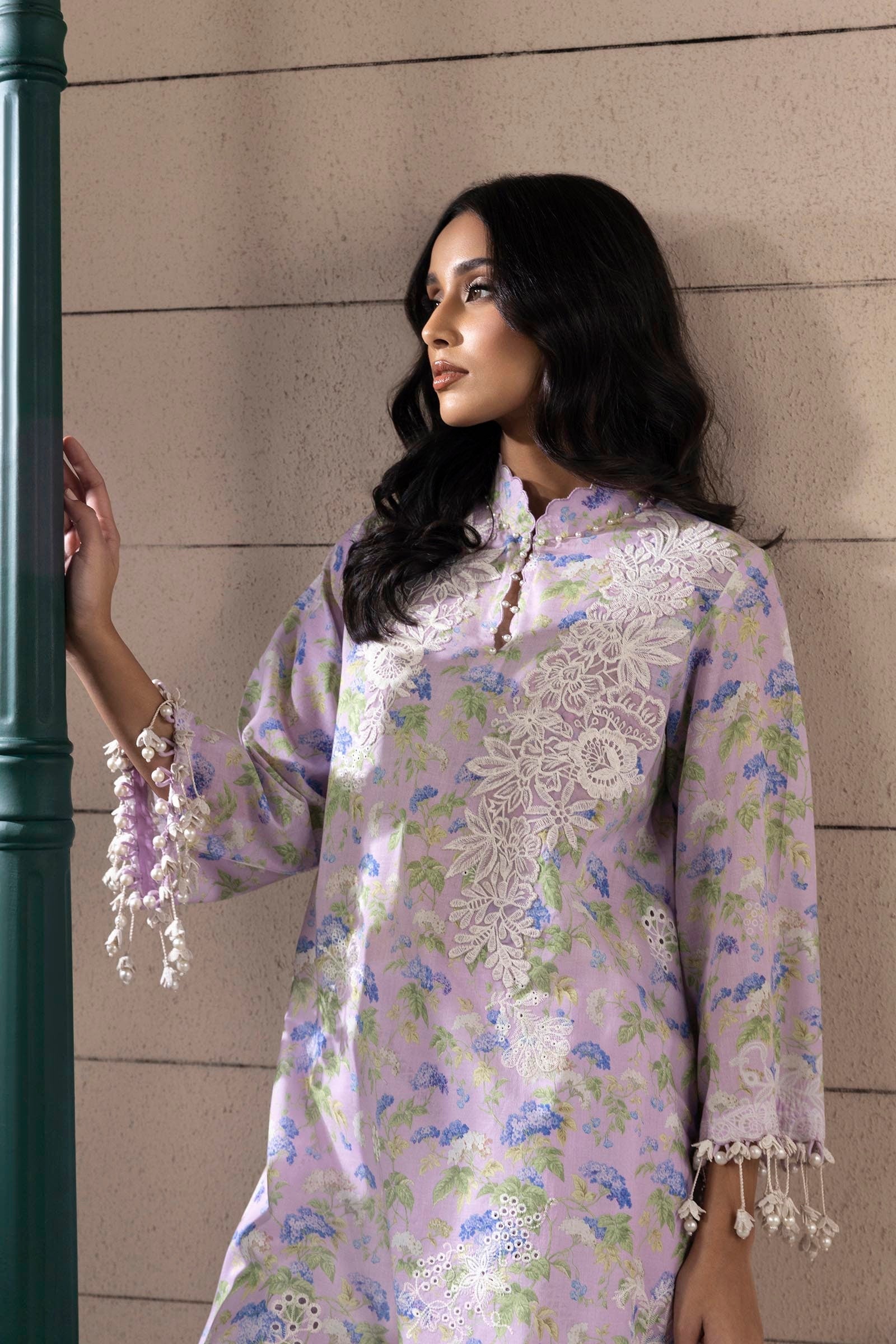 Sana Safinaz | Muzlin Spring 25 | M251-006A-3CI by Sana Safinaz - Designer Dress - Type: Ladies Clothes - Available at Libayah - 100% Original