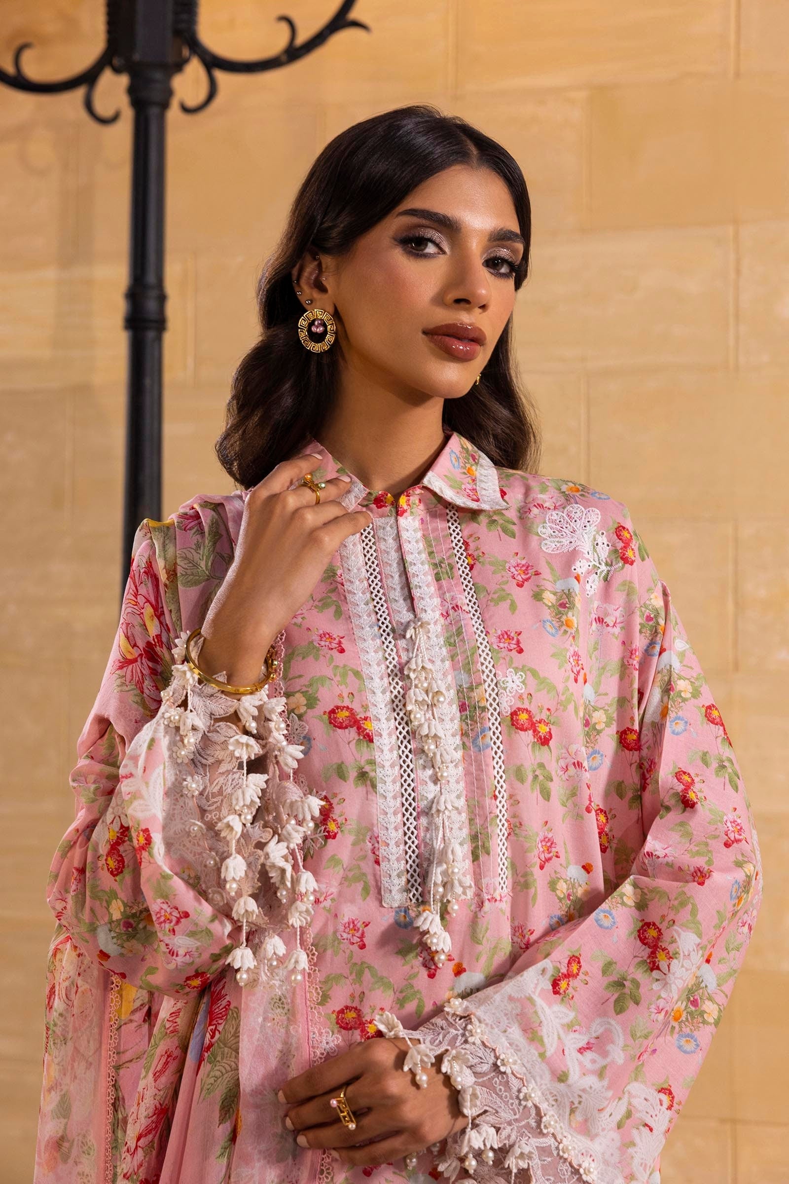 Sana Safinaz | Muzlin Spring 25 | M251-007A-3CI by Sana Safinaz - Designer Dress - Type: Ladies Clothes - Available at Libayah - 100% Original