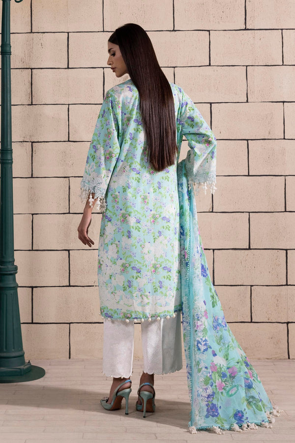 Sana Safinaz | Muzlin Spring 25 | M251-007B-3CI by Sana Safinaz - Designer Dress - Type: Ladies Clothes - Available at Libayah - 100% Original