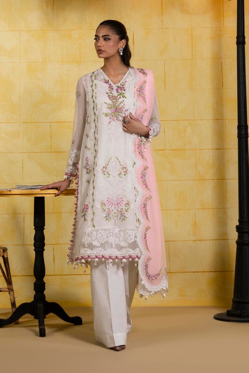 Sana Safinaz | Muzlin Spring 25 | M251-009A-3CT by Sana Safinaz - Designer Dress - Type: Ladies Clothes - Available at Libayah - 100% Original