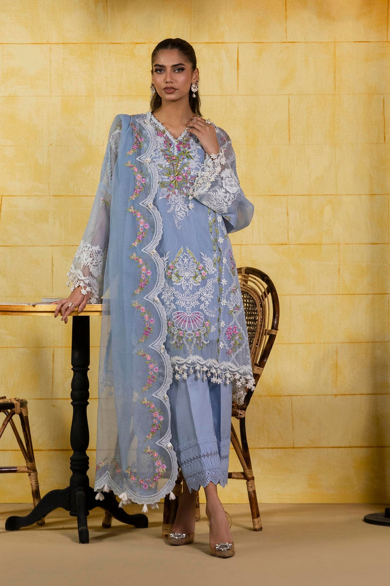 Sana Safinaz | Muzlin Spring 25 | M251-009B-3CT by Sana Safinaz - Designer Dress - Type: Ladies Clothes - Available at Libayah - 100% Original
