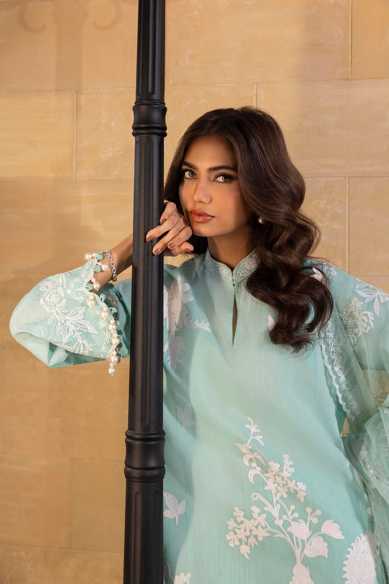 Sana Safinaz | Muzlin Spring 25 | M251-015B-3CT by Sana Safinaz - Designer Dress - Type: Ladies Clothes - Available at Libayah - 100% Original