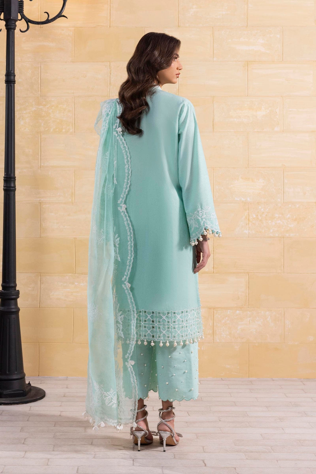 Sana Safinaz | Muzlin Spring 24 | M251-015B-3CJ by Sana Safinaz - Designer Dress  - Type : Ladies Clothes - Available at Libayah - 100% Original 