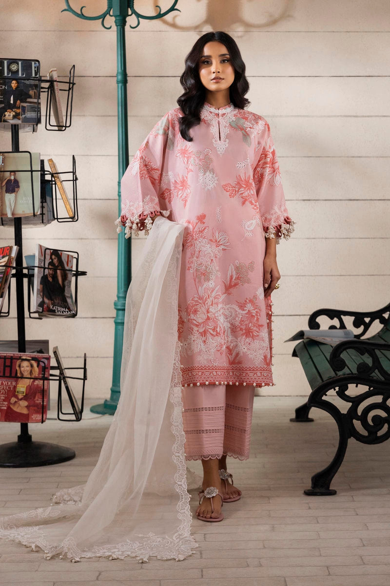 Sana Safinaz | Muzlin Spring 25 | M251-020A-3CS by Sana Safinaz - Designer Dress - Type: Ladies Clothes - Available at Libayah - 100% Original