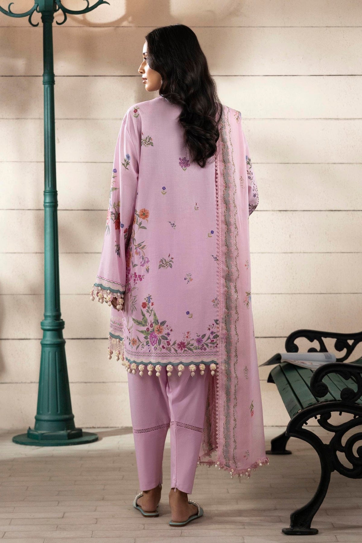 Sana Safinaz | Muzlin Spring 25 | M251-028B-3CI by Sana Safinaz - Designer Dress - Type: Ladies Clothes - Available at Libayah - 100% Original