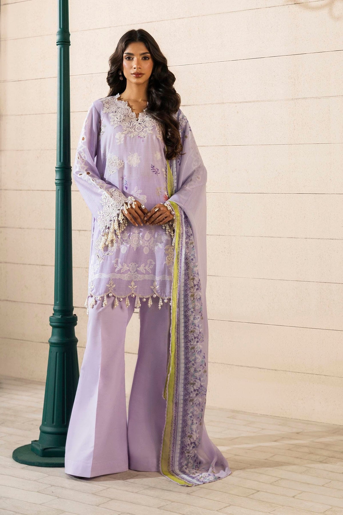 Sana Safinaz | Muzlin Spring 25 | M251-029A-3CI by Sana Safinaz - Designer Dress - Type: Ladies Clothes - Available at Libayah - 100% Original