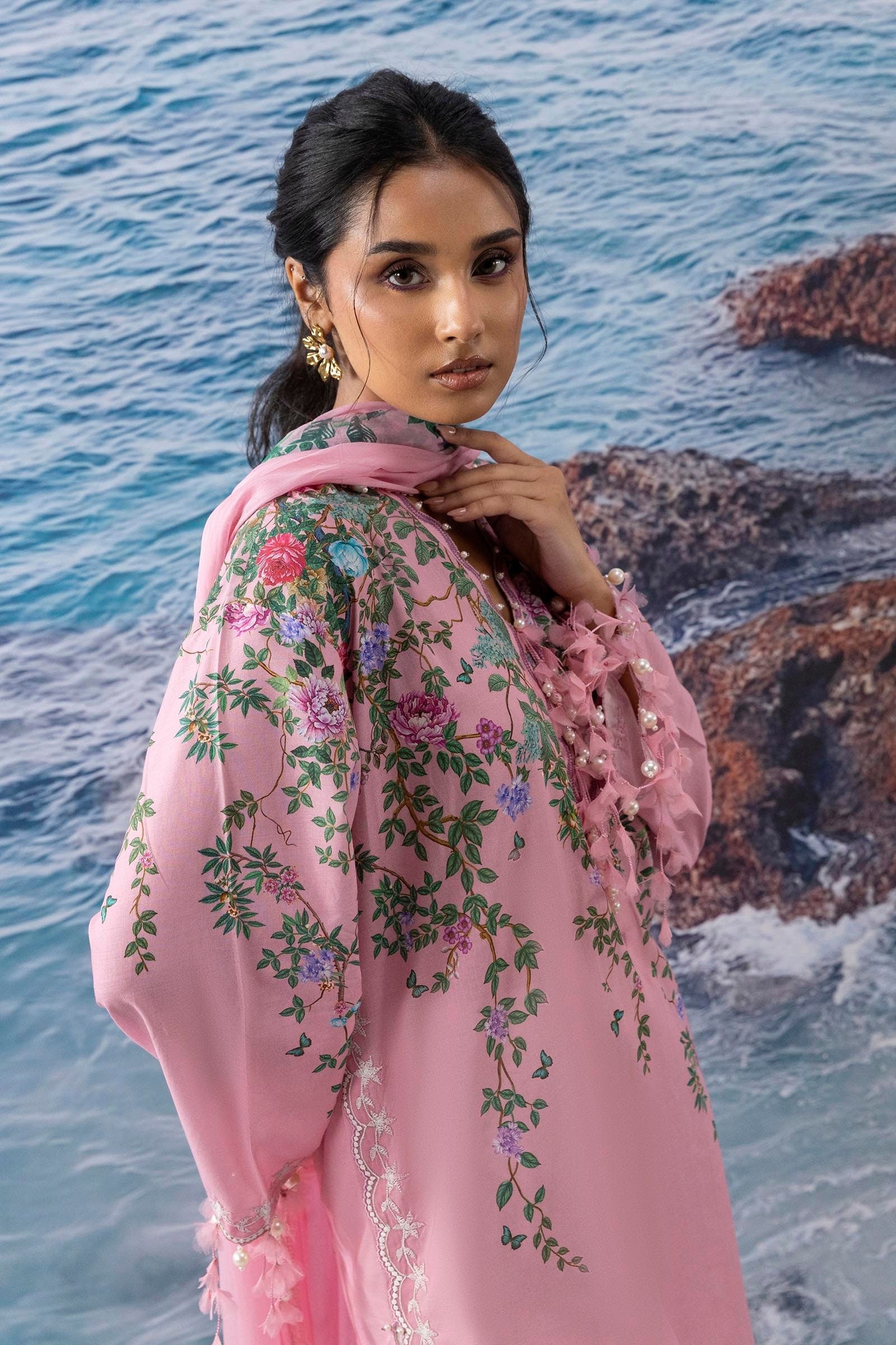 Sana Safinaz | Muzlin Summer 25 | 002A by Sana Safinaz - Designer Dress - Type: Ladies Clothes - Available at Libayah - 100% Original