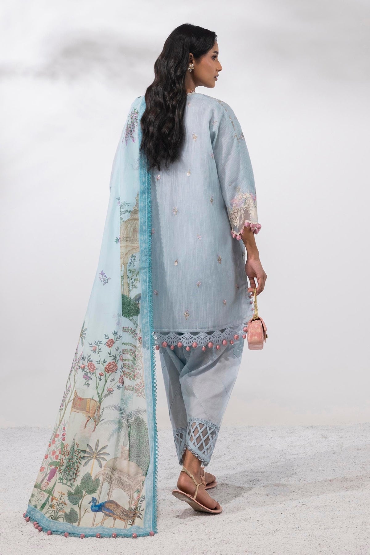 Sana Safinaz | Muzlin Summer 25 | 013A by Sana Safinaz - Designer Dress - Type: Ladies Clothes - Available at Libayah - 100% Original