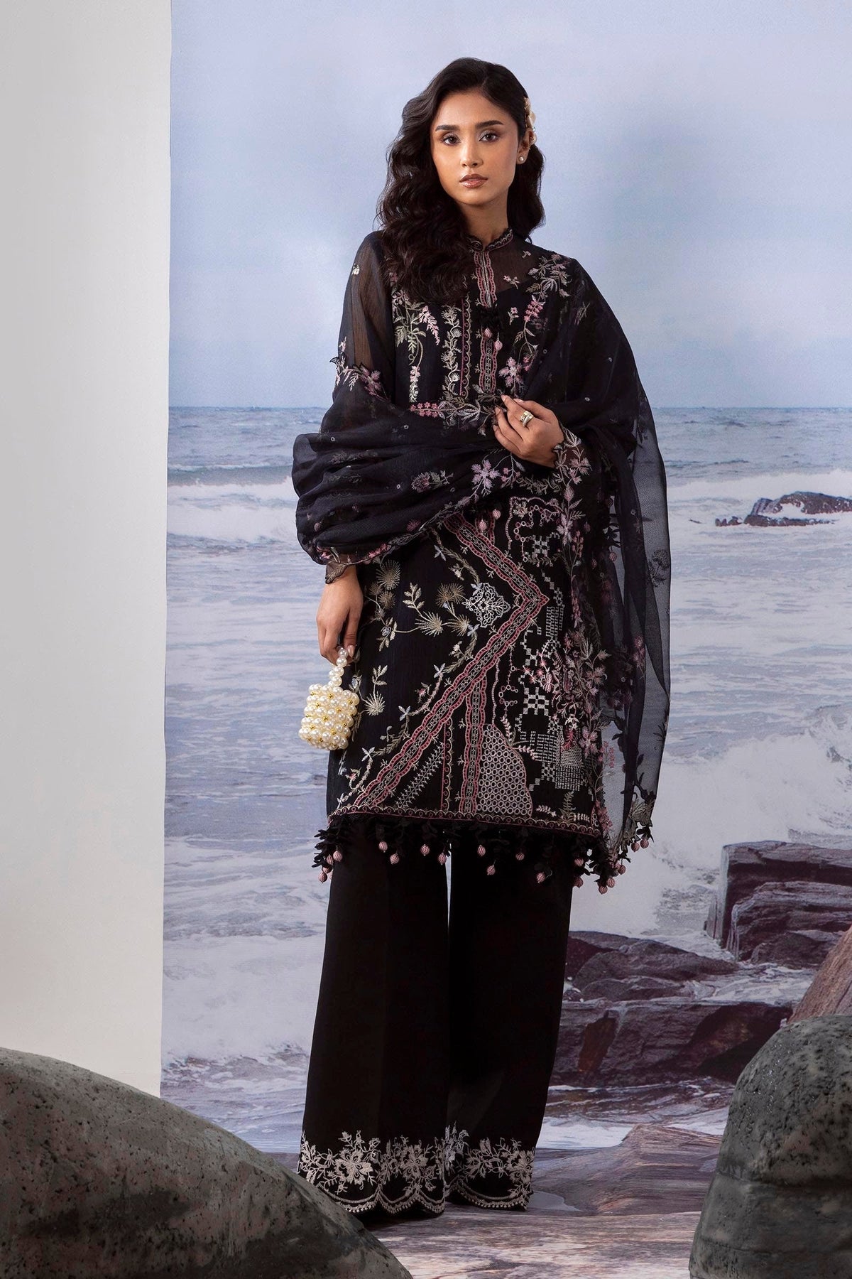 Sana Safinaz | Muzlin Summer 25 | 014A by Sana Safinaz - Designer Dress - Type: Ladies Clothes - Available at Libayah - 100% Original