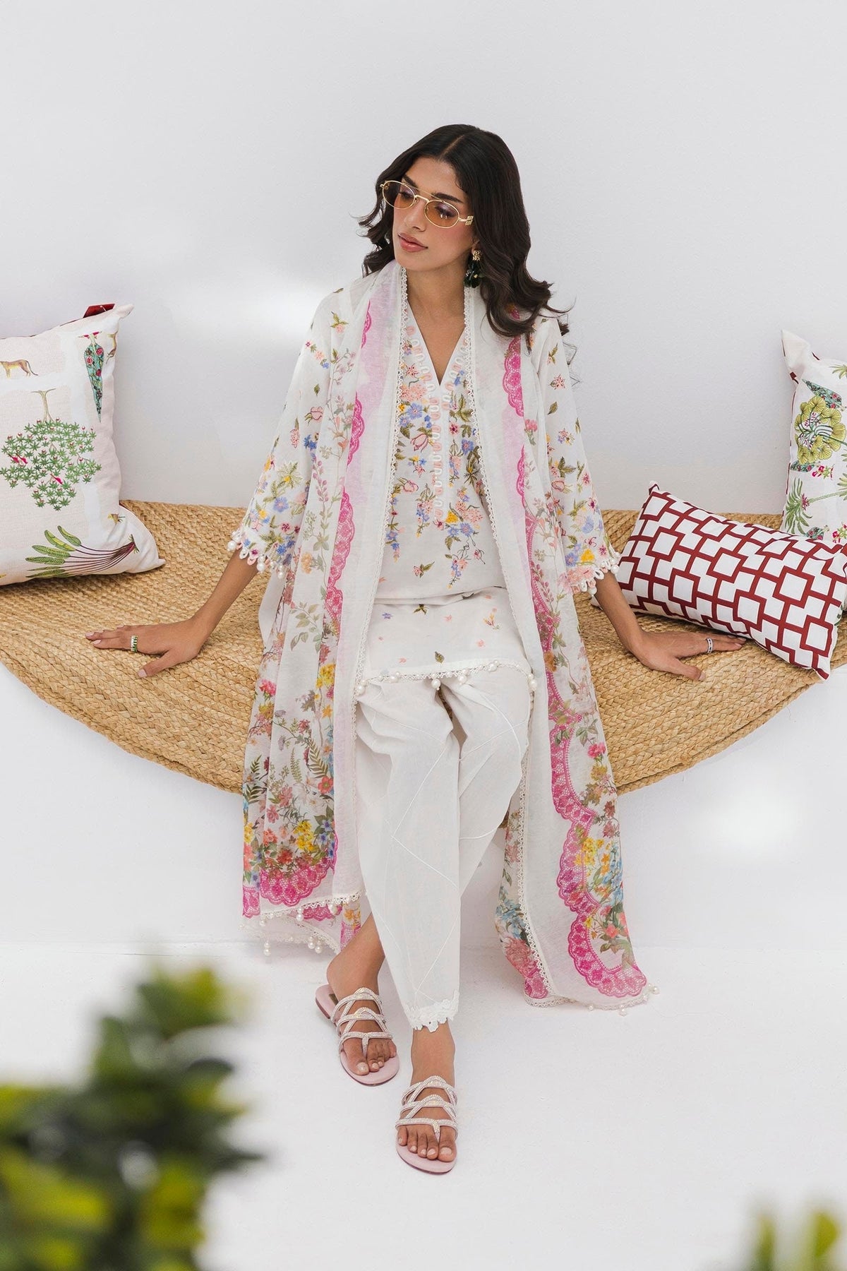 Sana Safinaz | Muzlin Summer 25 | 015A by Sana Safinaz - Designer Dress - Type: Ladies Clothes - Available at Libayah - 100% Original