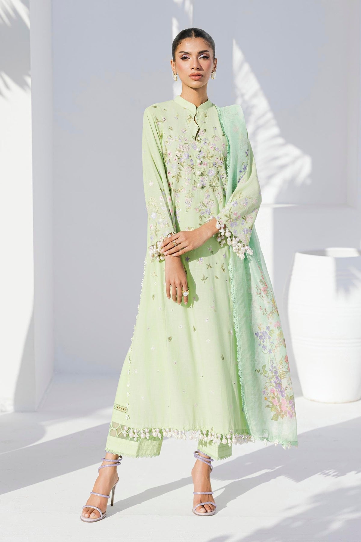 Sana Safinaz | Muzlin Summer 25 | 015B by Sana Safinaz - Designer Dress - Type: Ladies Clothes - Available at Libayah - 100% Original