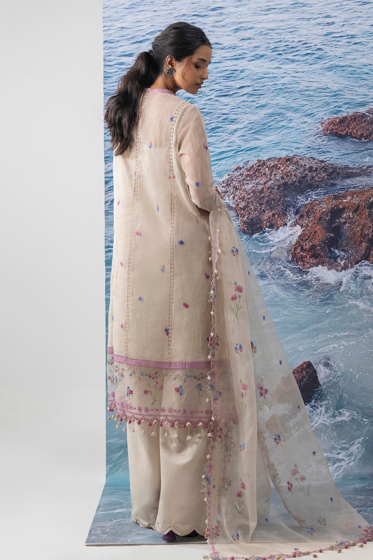 Sana Safinaz | Muzlin Summer 25 | 016A by Sana Safinaz - Designer Dress - Type: Ladies Clothes - Available at Libayah - 100% Original
