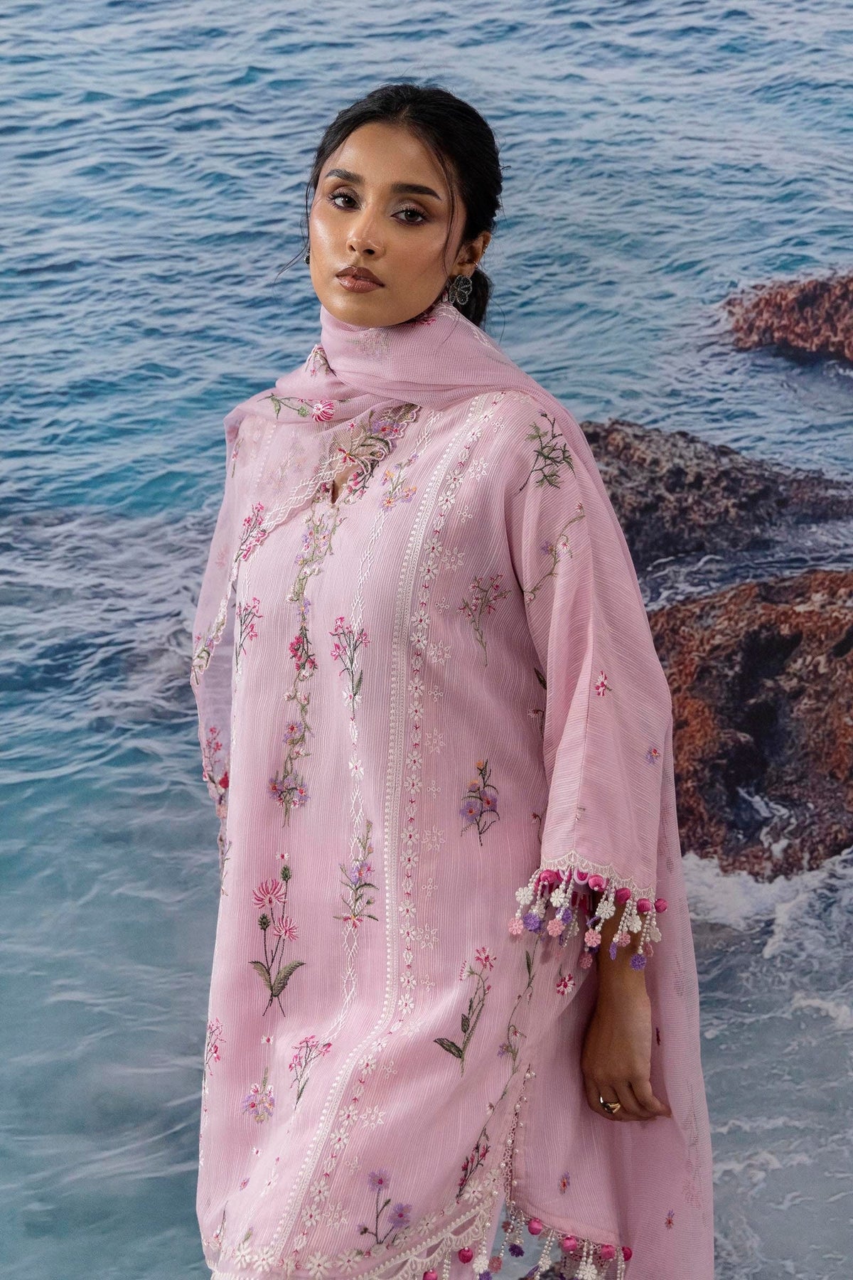 Sana Safinaz | Muzlin Summer 25 | 016B by Sana Safinaz - Designer Dress - Type: Ladies Clothes - Available at Libayah - 100% Original