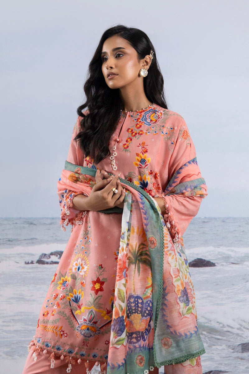 Sana Safinaz | Muzlin Summer 25 | 018B by Sana Safinaz - Designer Dress - Type: Ladies Clothes - Available at Libayah - 100% Original
