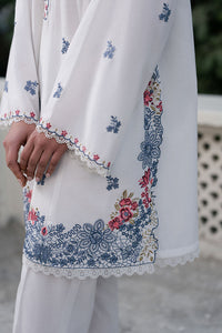 Cross Stitch | Emb Lawn Mahiri 26 | DEW WHISPER - Designer Dress - Type : Ladies Clothes - Available at Libayah - 100% Original