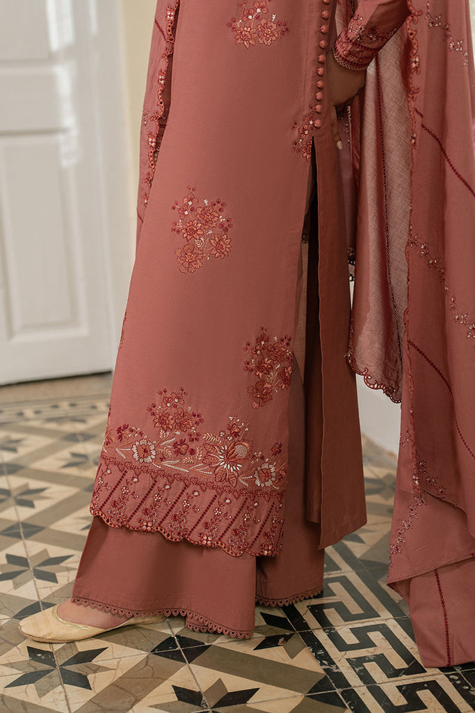 Cross Stitch | Emb Lawn Mahiri 26 | RUSTIC MEADOW - Designer Dress - Type : Ladies Clothes - Available at Libayah - 100% Original